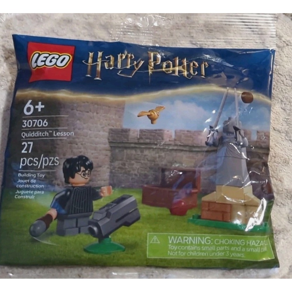 Lego 30706 Harry Potter Quidditch Lesson Polybag Factory Sealed 2025 New!